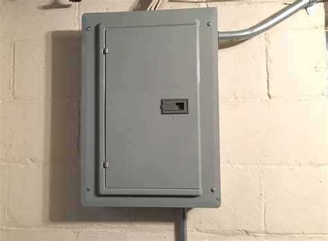 electrical panel box lost door|electrical panel replacement.